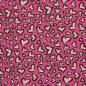 Preview: French Terry Hearts Pink by Swafing von Christiane Zielinski